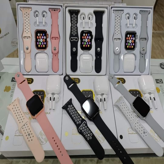 Pack Smart Watch Serie 8 + Airpods ساعة ذكية و سماعات بلوتوث