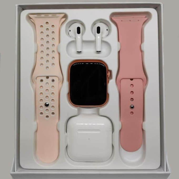 Pack Smart Watch Serie 8 + Airpods ساعة ذكية و سماعات بلوتوث